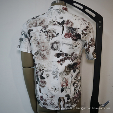 Camisa ocasional completa dos homens retrô